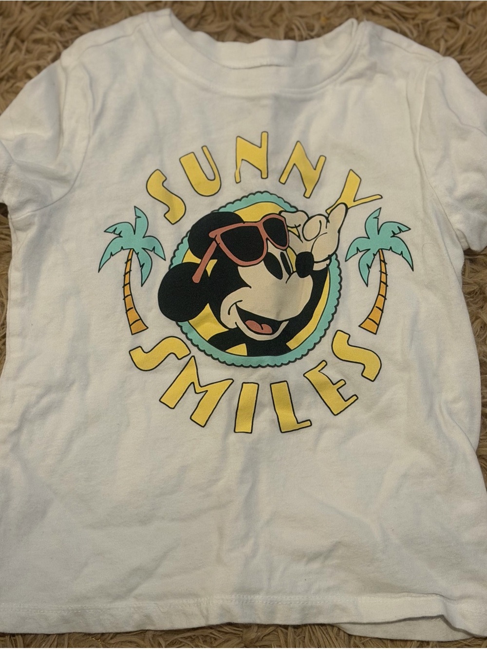 Old Navy Mickey Sunny Smiles Graphic Tee